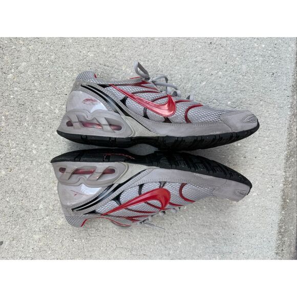 Nike Air Match Torch 4 Running Shoes Silver Red Athletic Sneakers Mens Size 11.5 main image 5